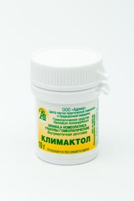 Гранулы гомеопатические «Климактол»10гр.